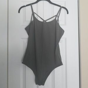 Olive Green Bodysuit